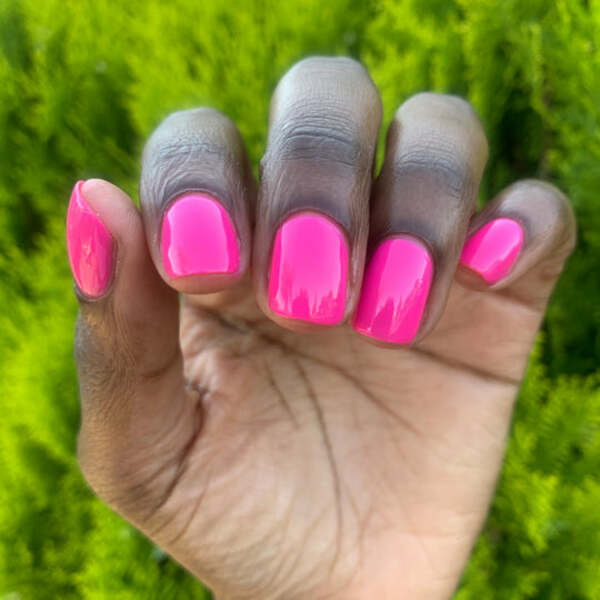 Nail polish swatch / manicure of shade Loud Lacquer Where She At