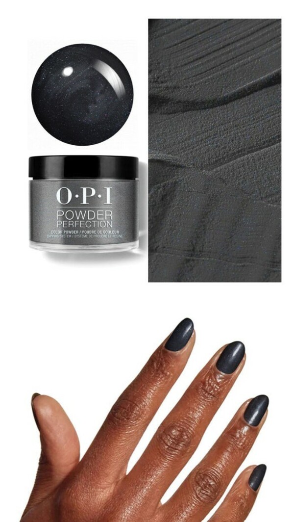 Nail polish swatch / manicure of shade OPI Powder Perfection Cave The Way