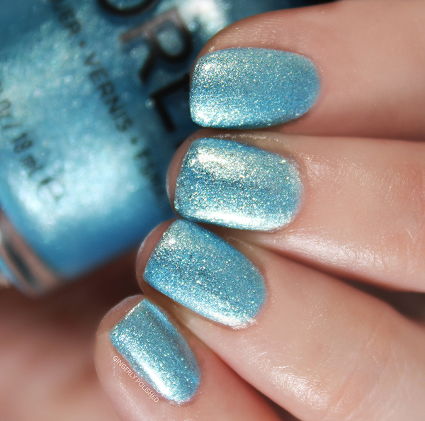 Nail polish swatch / manicure of shade Orly Written in the Stars