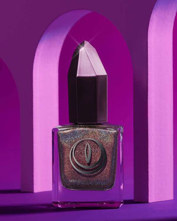Nail polish swatch / manicure of shade Mooncat Boa Constrictor