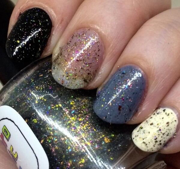 Nail polish swatch / manicure of shade Fanchromatic Nails Pelvic Sorcery