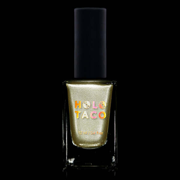 Nail polish swatch / manicure of shade Holo Taco Trophy Life