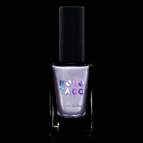 Nail polish swatch / manicure of shade Holo Taco Iron Violet