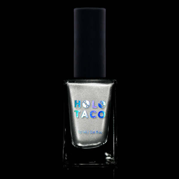 Nail polish swatch / manicure of shade Holo Taco World's First