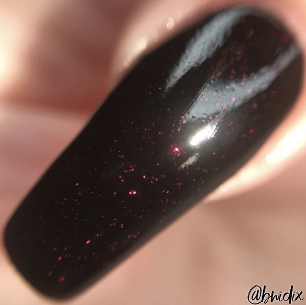 Nail polish swatch / manicure of shade Loud Lacquer Really Barb