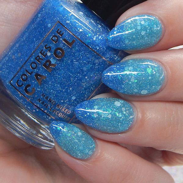 Nail polish swatch / manicure of shade Colores de Carol Let it Go