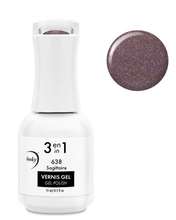 Nail polish swatch / manicure of shade Looky Sagittaire