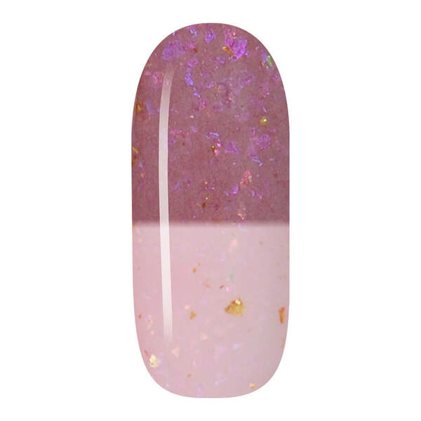 Nail polish swatch / manicure of shade Sparkle and Co. Cherry Blossom Tea