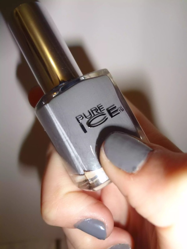 Nail polish swatch / manicure of shade Pure Ice Kiss Me Here
