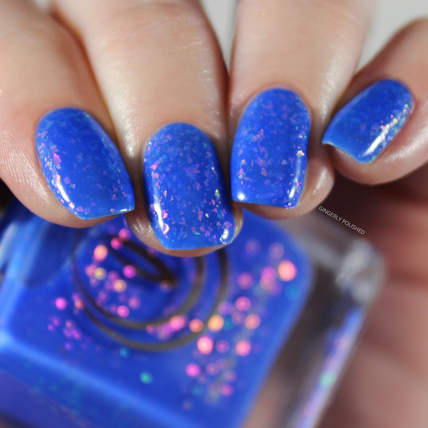 Nail polish swatch / manicure of shade Mooncat Cosmic Cowboy