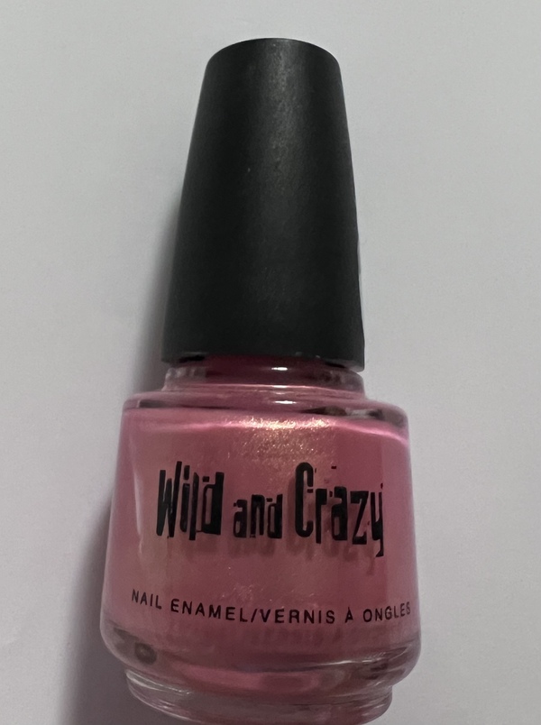 Nail polish swatch / manicure of shade Wild and Crazy Cheerful Smile