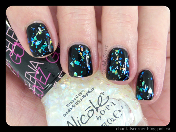 Nail polish swatch / manicure of shade Nicole by OPI Heavenly Angel