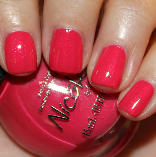 Nail polish swatch / manicure of shade Nicole by OPI A Like-Haley Story...