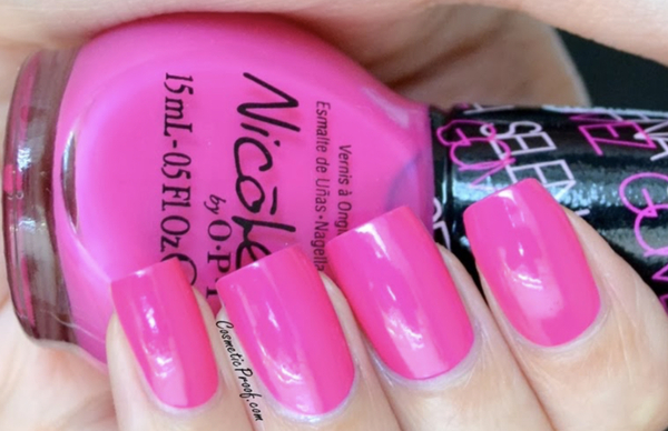 Nail polish swatch / manicure of shade Nicole by OPI Spring Break