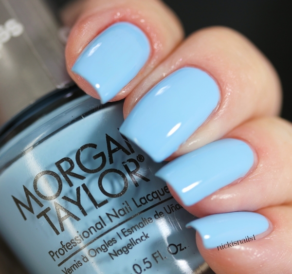 Nail polish swatch / manicure of shade Morgan Taylor Total Betty