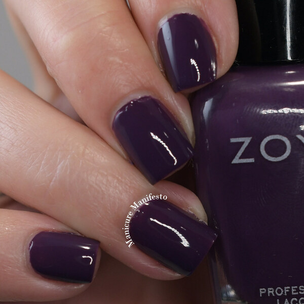 Nail polish swatch / manicure of shade Zoya Ora