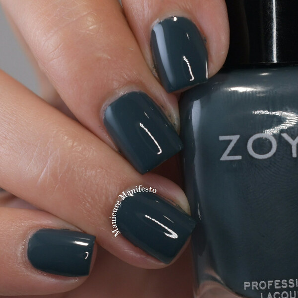 Nail polish swatch / manicure of shade Zoya Sylva