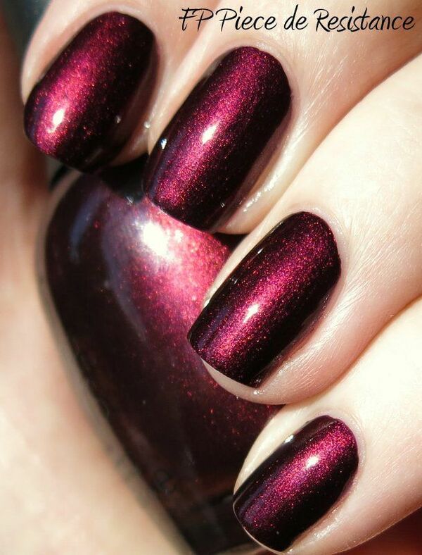 Nail polish swatch / manicure of shade FingerPaints Piéce De Résistance