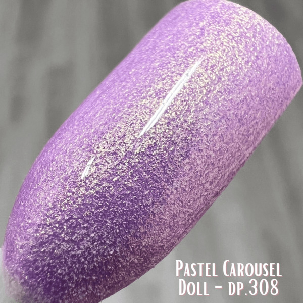 Nail polish swatch / manicure of shade Sparkle and Co. Pastel Carousel Doll