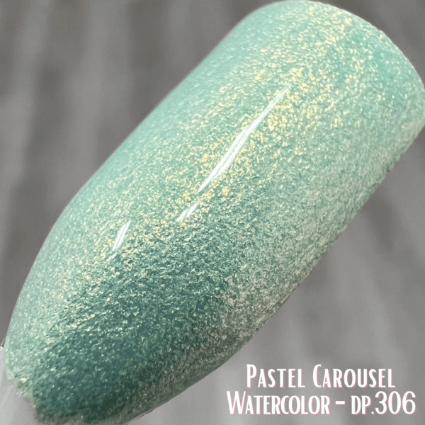 Nail polish swatch / manicure of shade Sparkle and Co. Pastel Carousel Watercolor