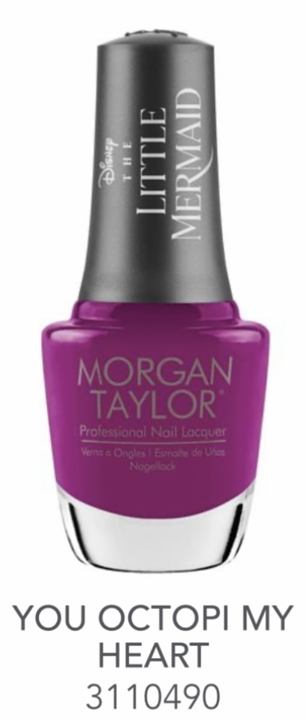 Nail polish swatch / manicure of shade Morgan Taylor You Octopi My Heart