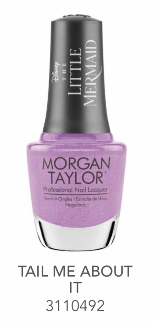 Nail polish swatch / manicure of shade Morgan Taylor Tail Me About It