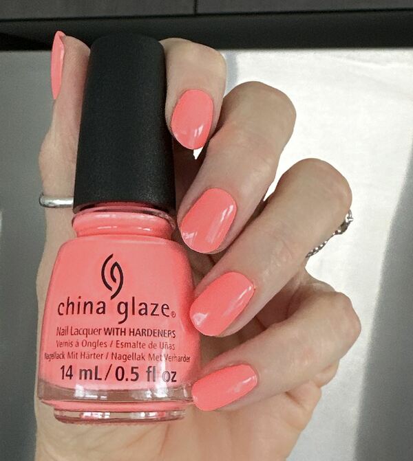 Nail polish swatch / manicure of shade China Glaze Sweeta Than Suga