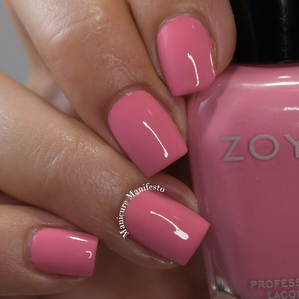 Nail polish swatch / manicure of shade Zoya Shannon