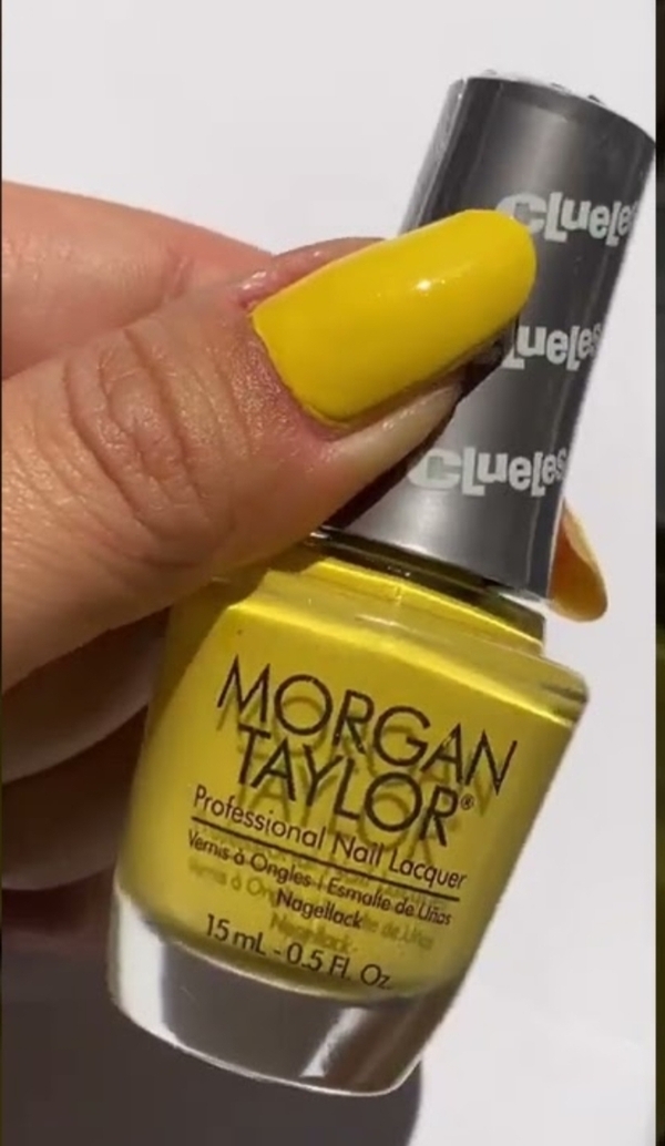 Nail polish swatch / manicure of shade Morgan Taylor Ugh, As If