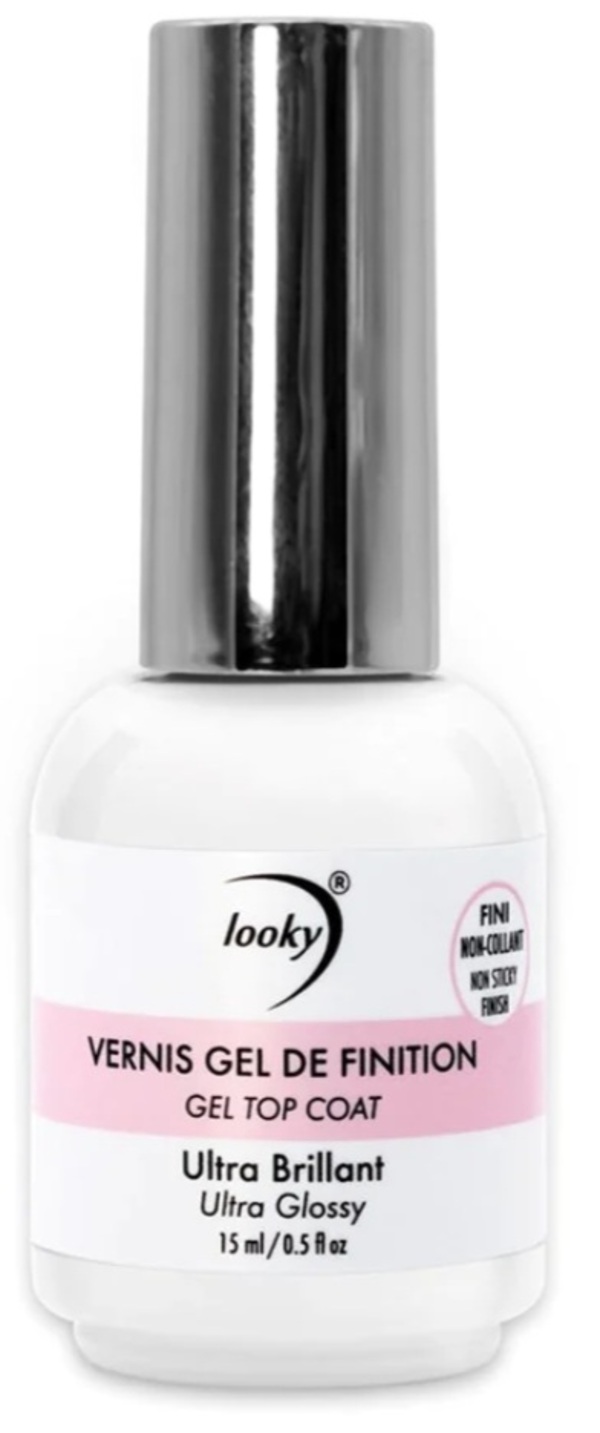 Nail polish swatch / manicure of shade Looky Gel de finition Ultra brillant