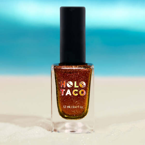 Nail polish swatch / manicure of shade Holo Taco Tax Haven