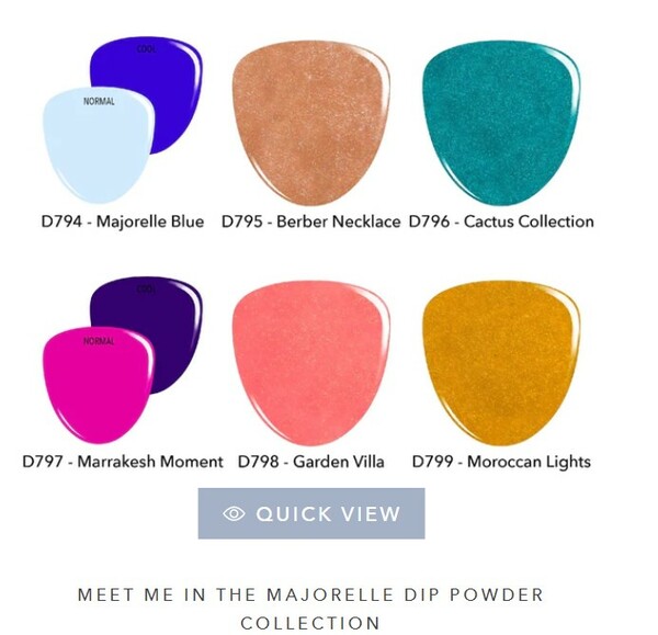 Nail polish swatch / manicure of shade Revel Marrakesh Moment