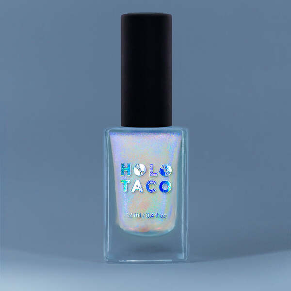 Nail polish swatch / manicure of shade Holo Taco Freezer Burn