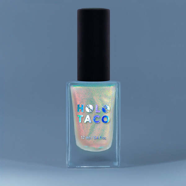 Nail polish swatch / manicure of shade Holo Taco Halogen Glow