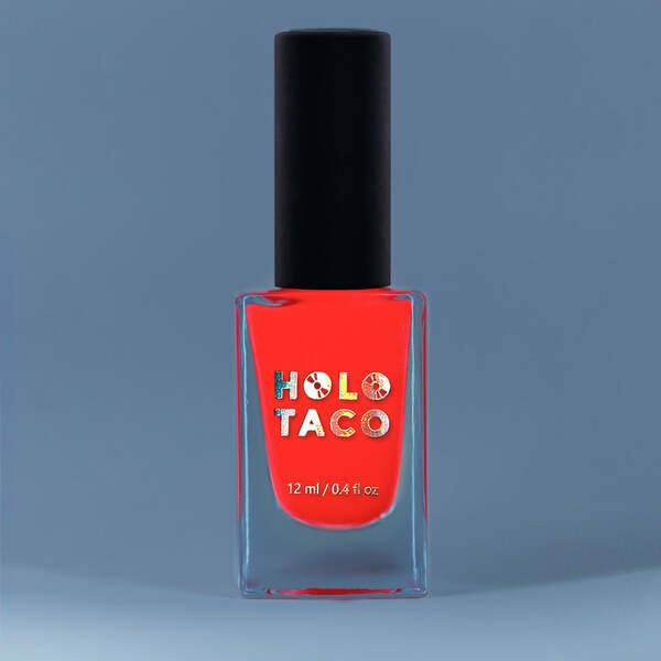 Nail polish swatch / manicure of shade Holo Taco Hot Take