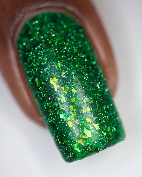 Nail polish swatch / manicure of shade Mooncat Tyrannosaurus Hex