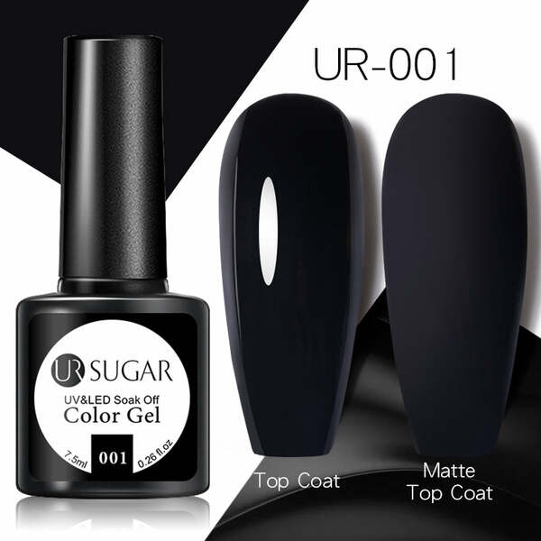 Nail polish swatch / manicure of shade Ur Sugar UR-001