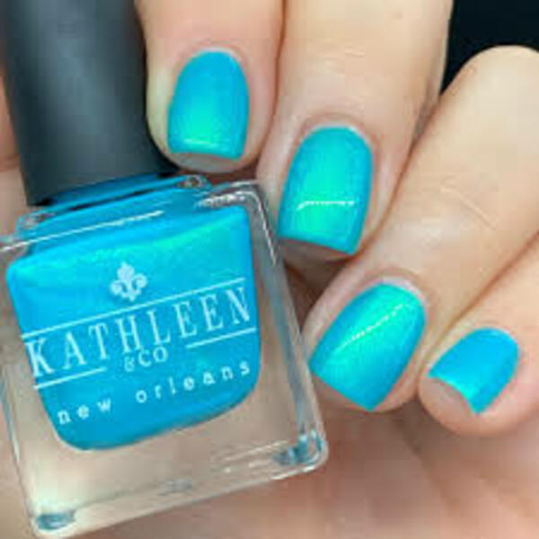 Nail polish swatch / manicure of shade Kathleen and Co Fun Dip