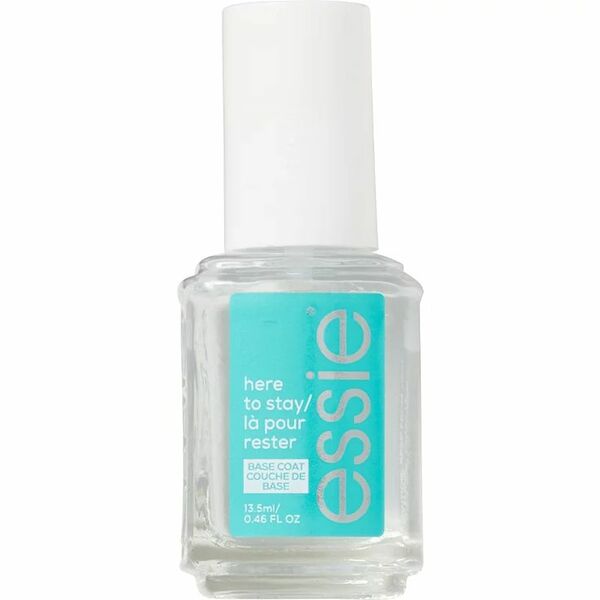 Nail polish swatch / manicure of shade essie Here To Stay