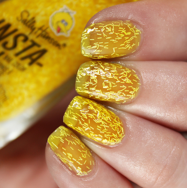 Nail polish swatch / manicure of shade Sally Hansen Insta-Dri Think BIG