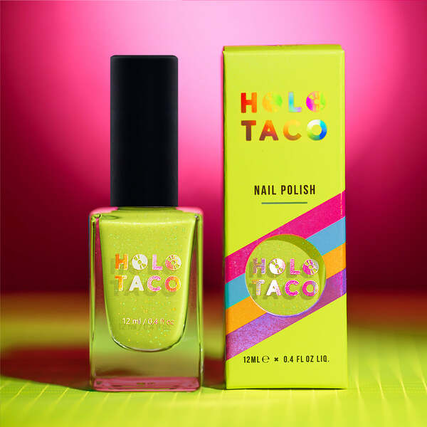 Nail polish swatch / manicure of shade Holo Taco Hi-Def