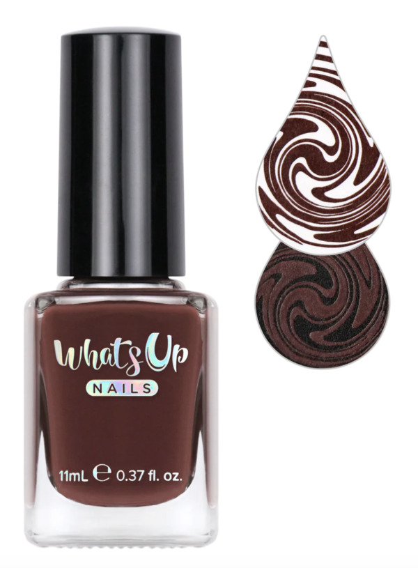 Nail polish swatch / manicure of shade What's Up Nails Sundae Topping