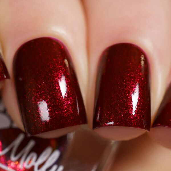 Nail polish swatch / manicure of shade Emily de Molly Secret Code