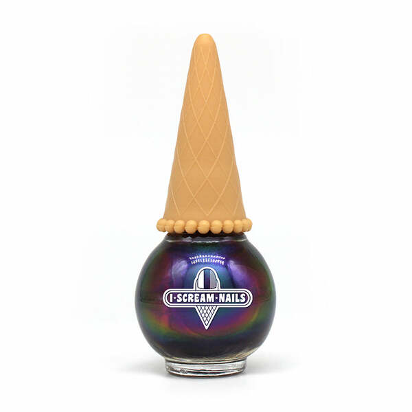 Nail polish swatch / manicure of shade I Scream Nails Aurora Borealis