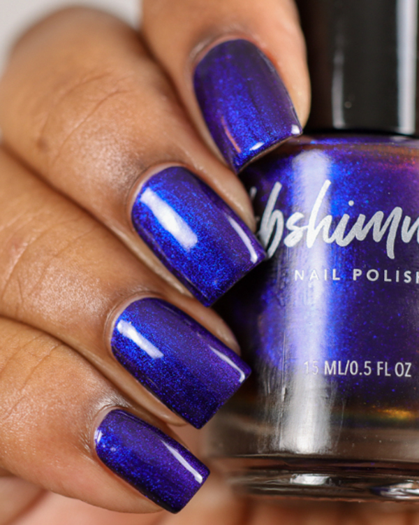 Nail polish swatch / manicure of shade KBShimmer Kinda Shady