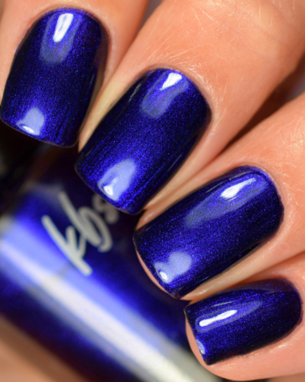 Nail polish swatch / manicure of shade KBShimmer Kinda Shady