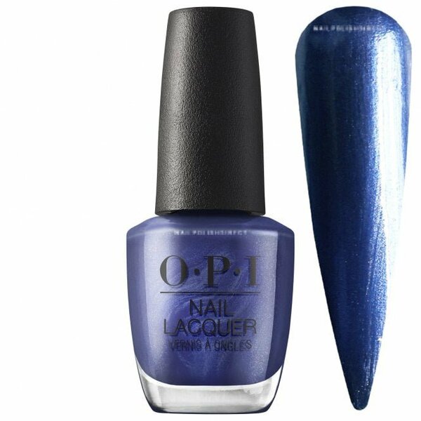 Nail polish swatch / manicure of shade OPI Aquarius Renegade