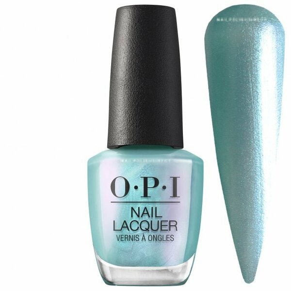 Nail polish swatch / manicure of shade OPI Pisces the Future