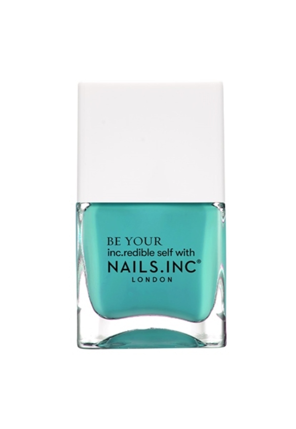 Nail polish swatch / manicure of shade Nails.inc Ocean Street