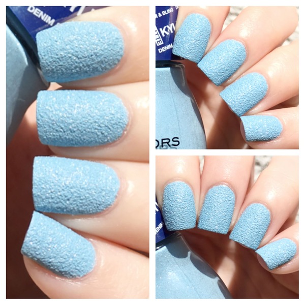 Nail polish swatch / manicure of shade Sinful Colors Acid Wash
